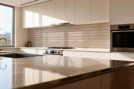 Spritzschutz Küche Holzoptik