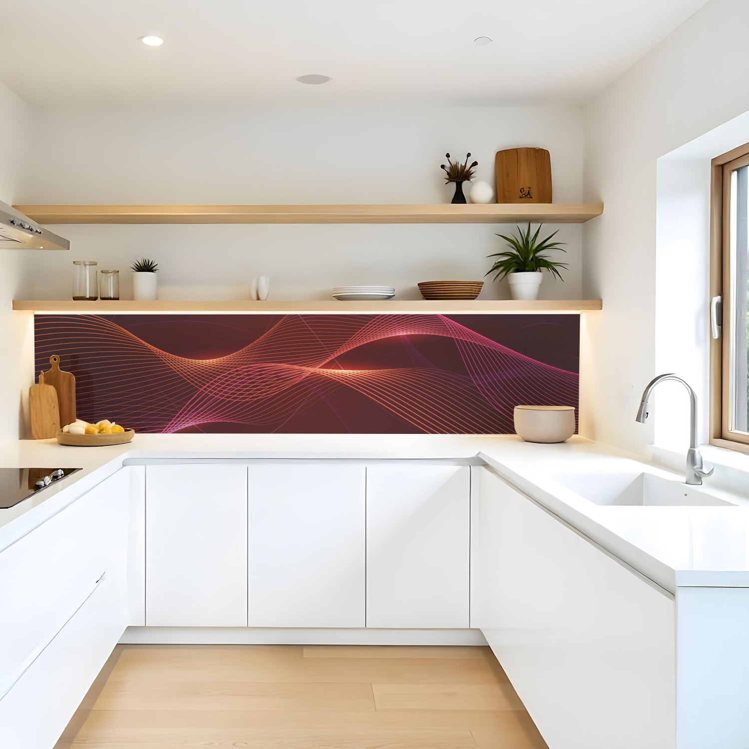 Küchenrückwand Abstrakt