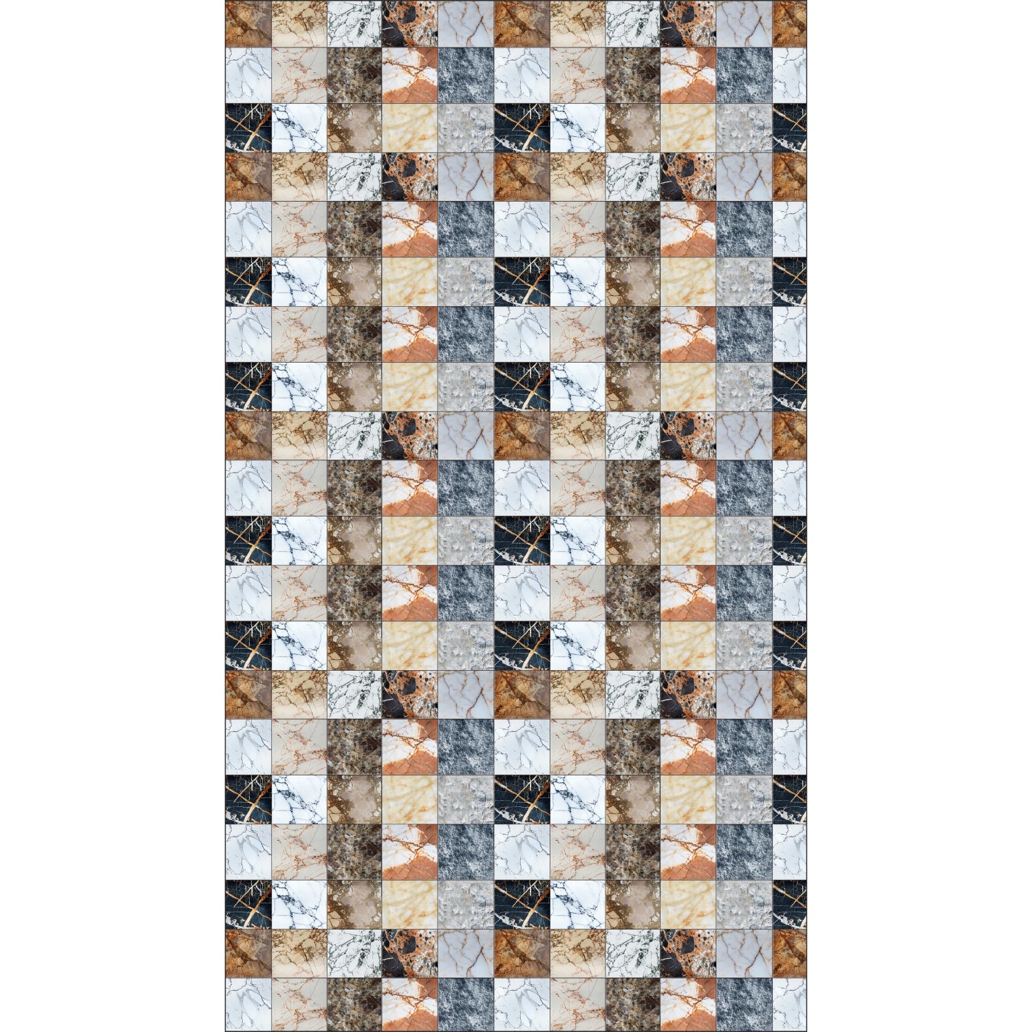 Duschrückwand Marmoroptik