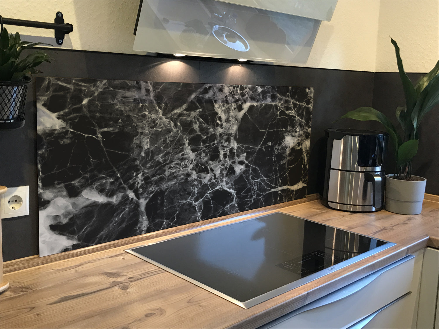 Spritzschutz Küche Marmoroptik