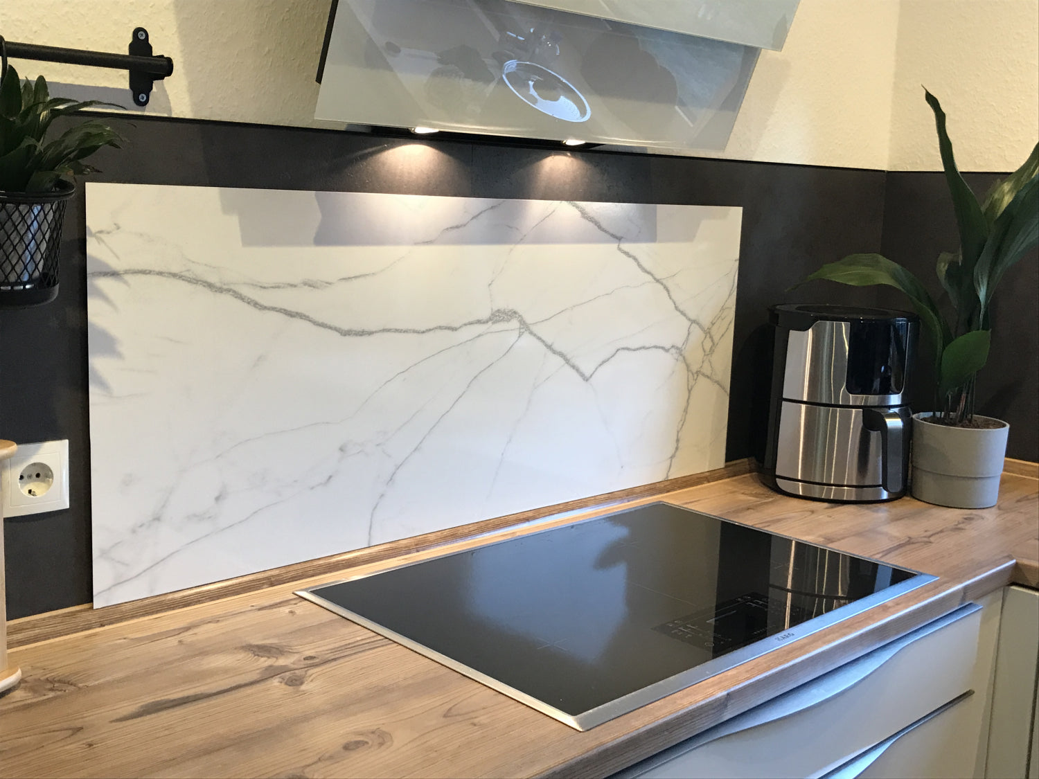 Spritzschutz Küche Marmoroptik