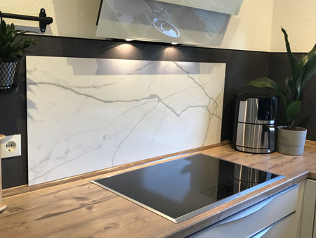 Spritzschutz Küche Marmoroptik