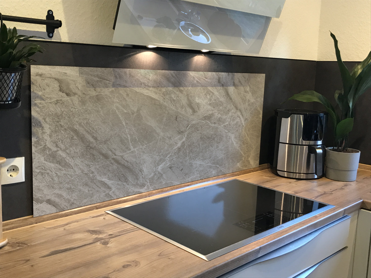 Spritzschutz Küche Marmoroptik