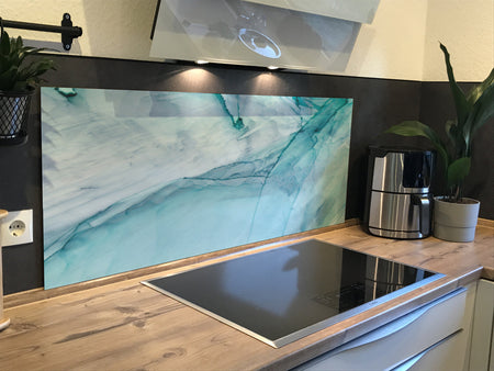 Spritzschutz Küche Marmoroptik