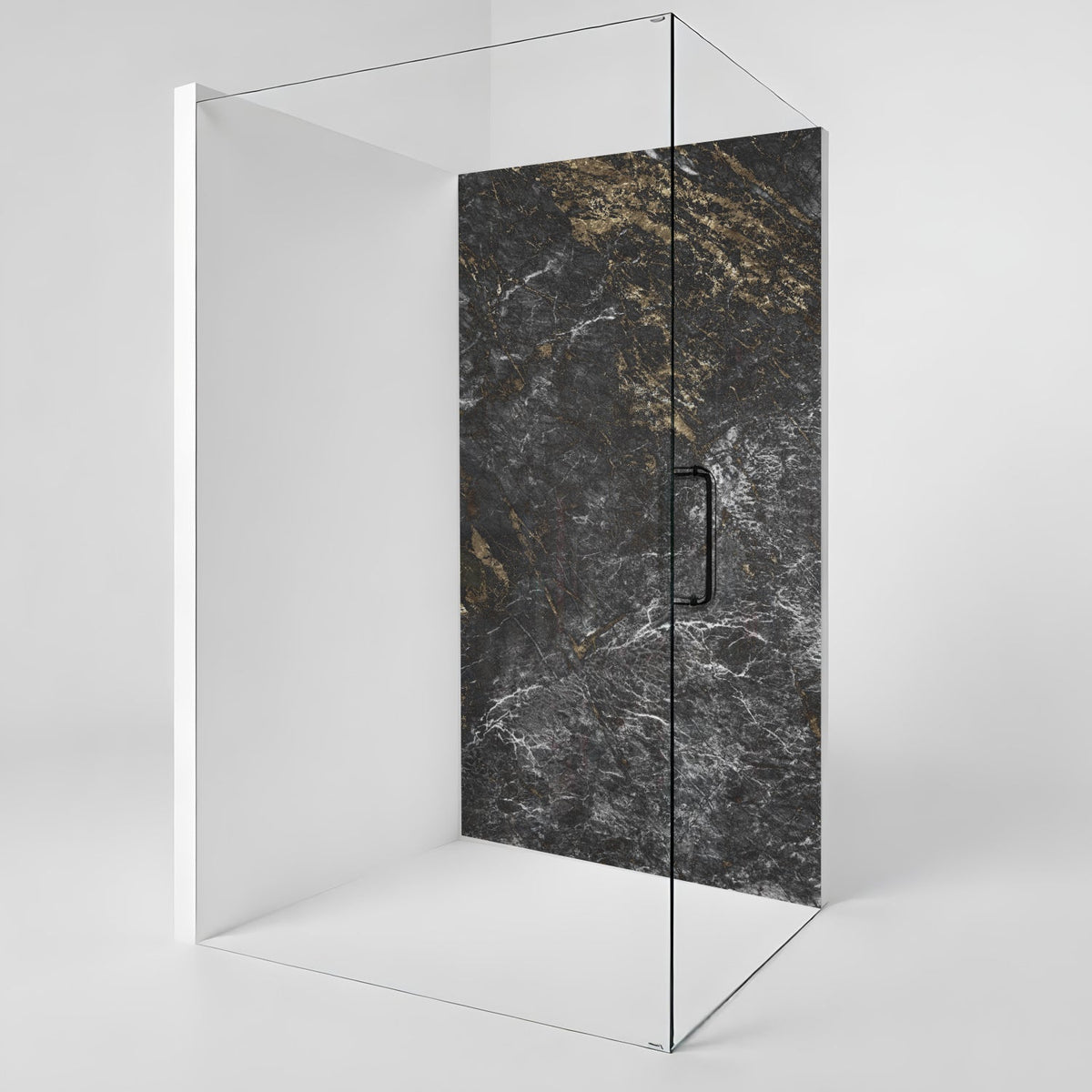 Duschrückwand Marmoroptik