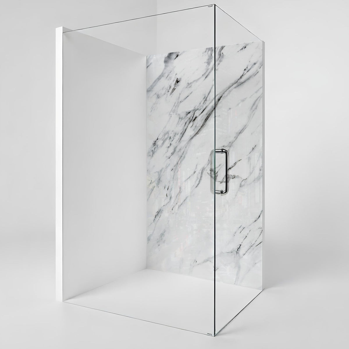 Duschrückwand Marmoroptik