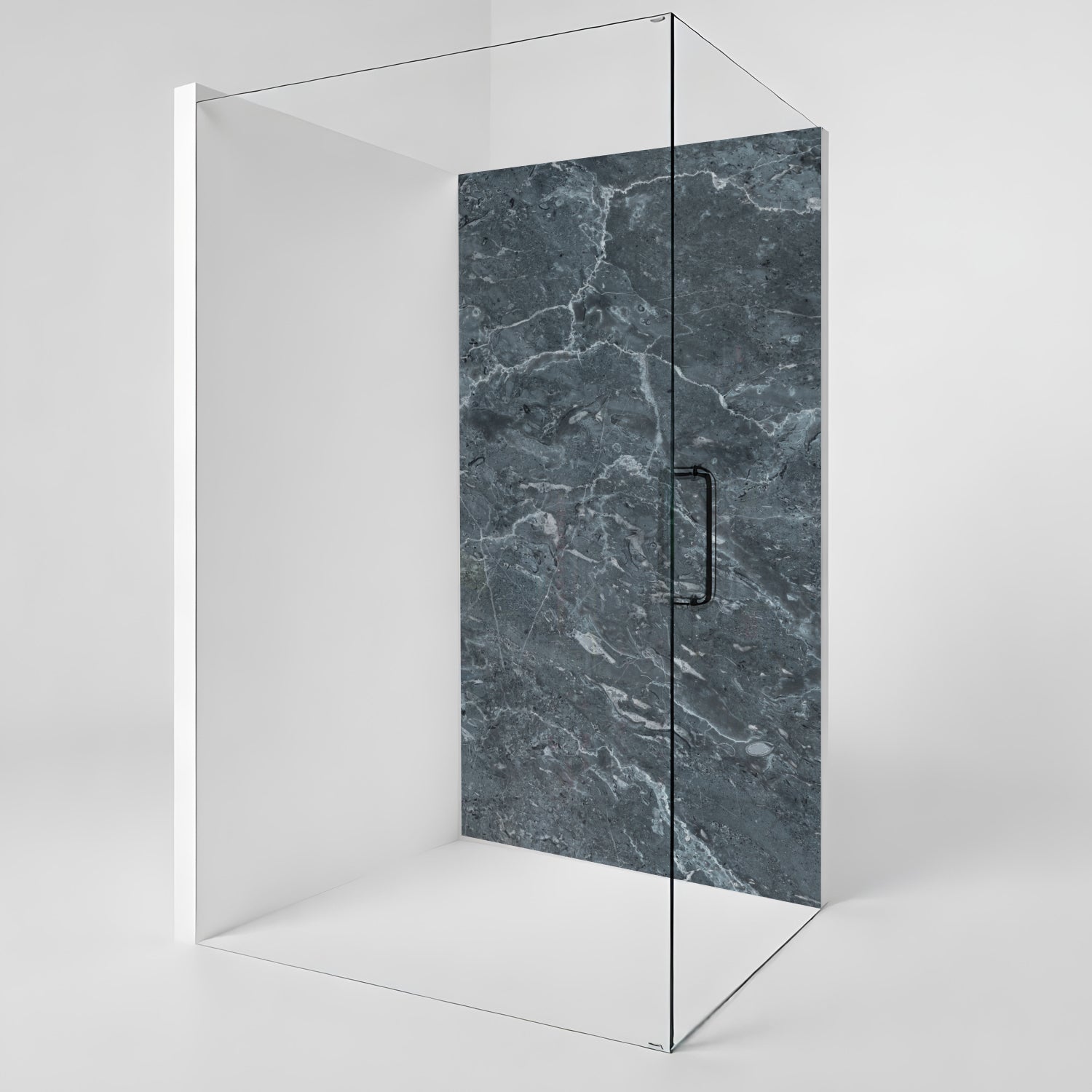 Duschrückwand Marmoroptik