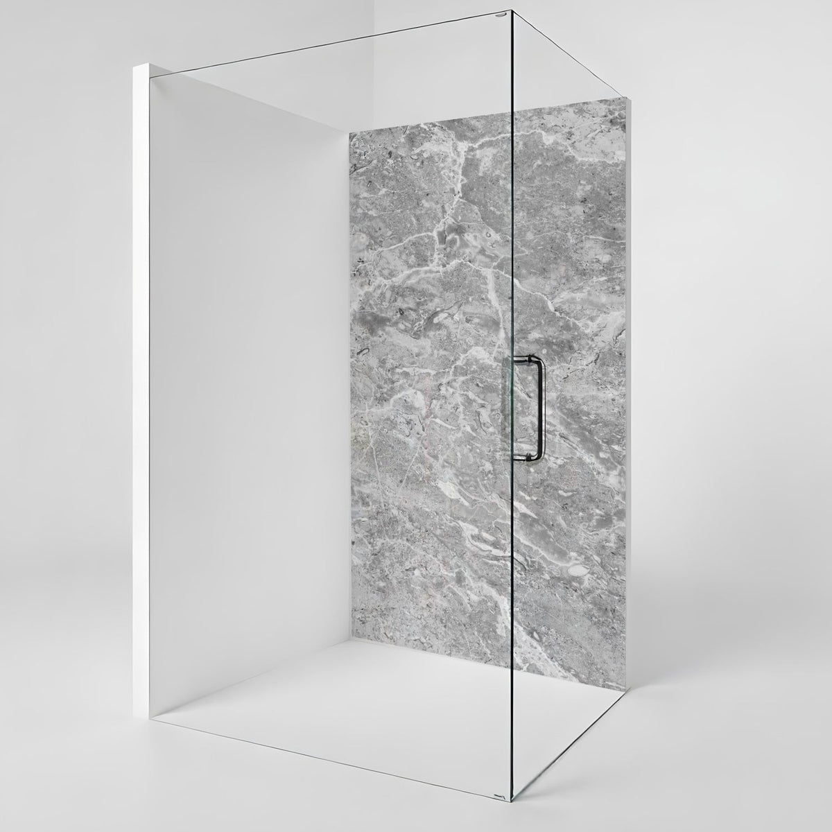 Duschrückwand Marmoroptik