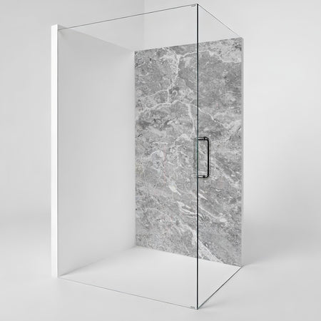 Duschrückwand Marmoroptik