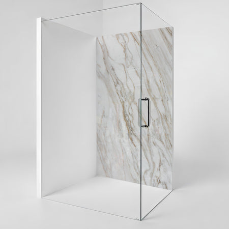 Duschrückwand Marmoroptik