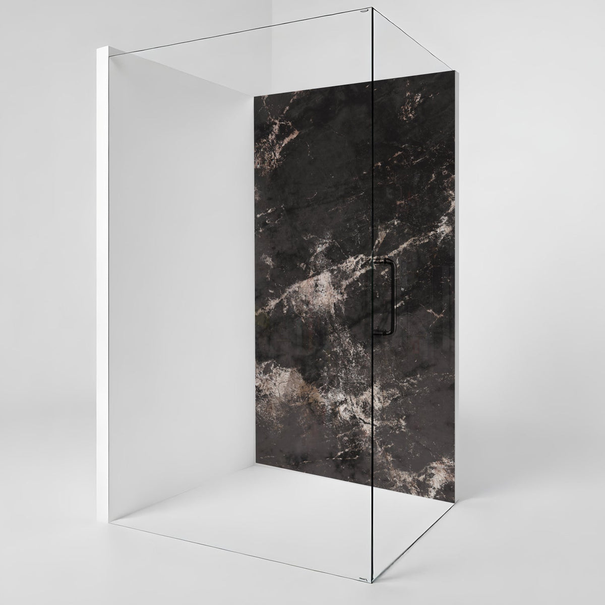 Duschrückwand Marmoroptik