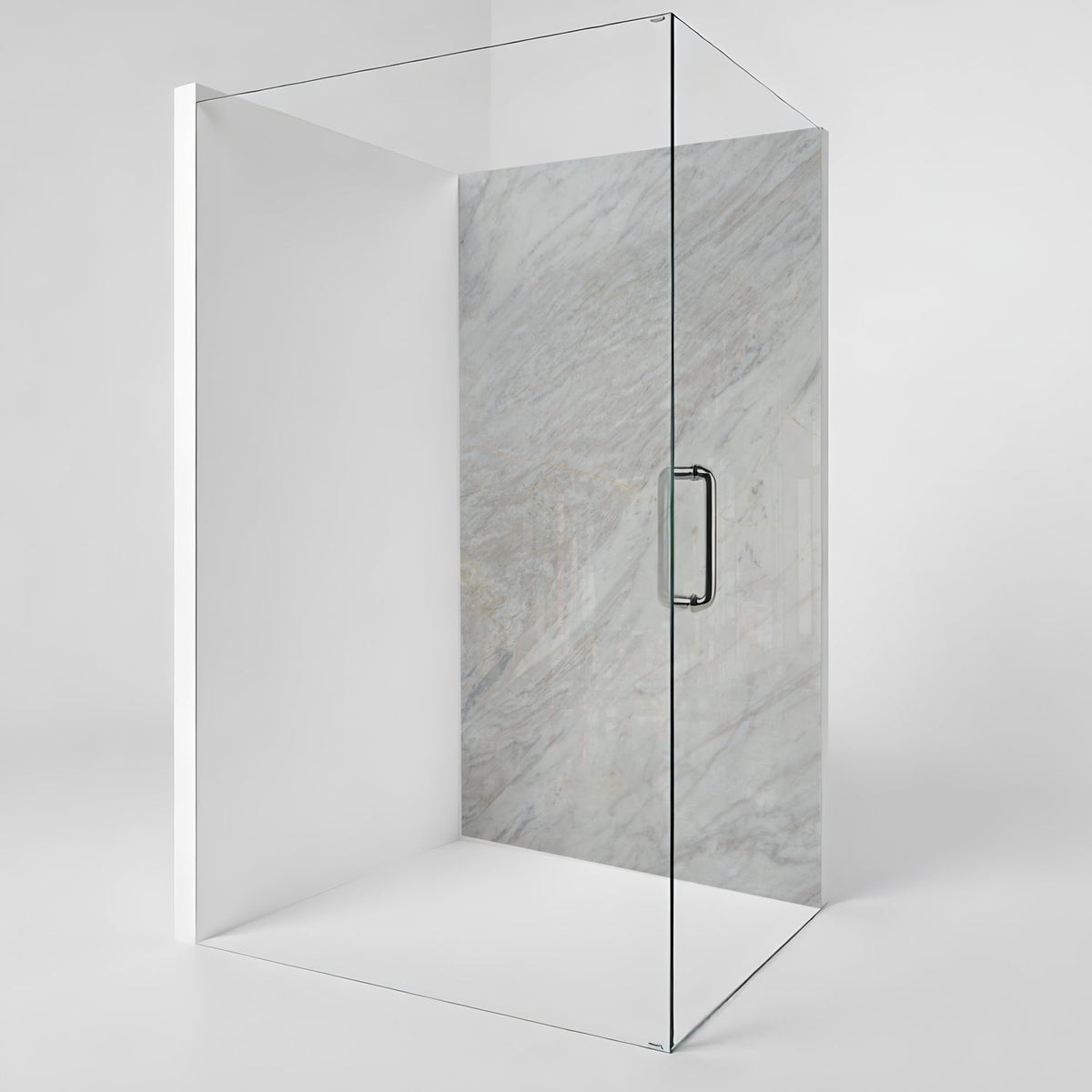 Duschrückwand Marmoroptik