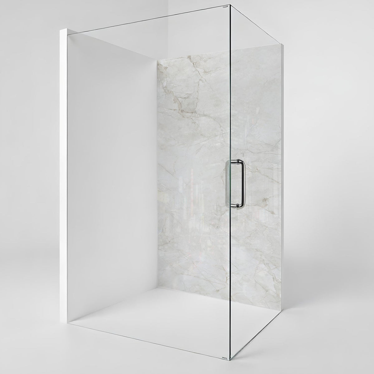 Duschrückwand Marmoroptik