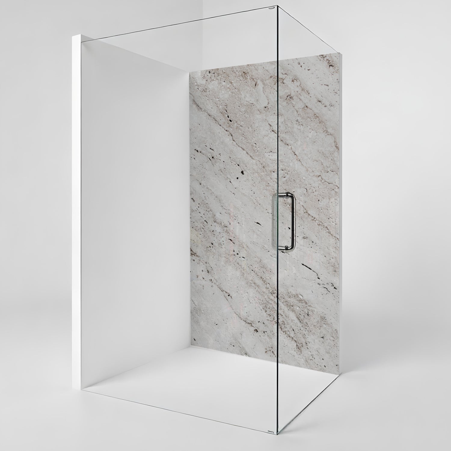 Duschrückwand Marmoroptik