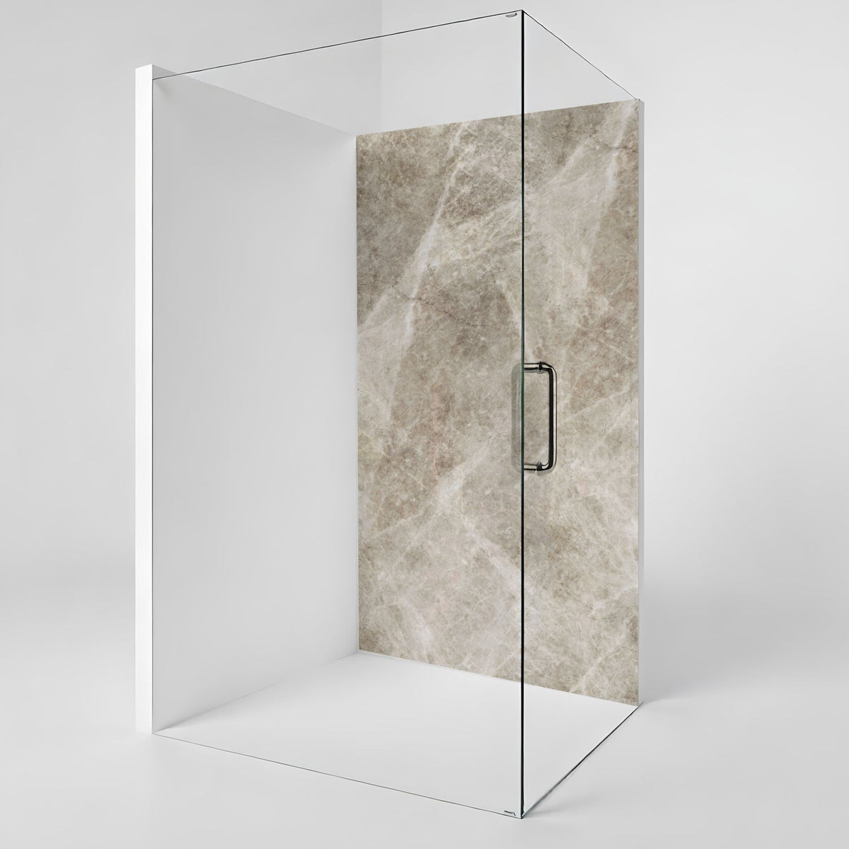 Duschrückwand Marmoroptik