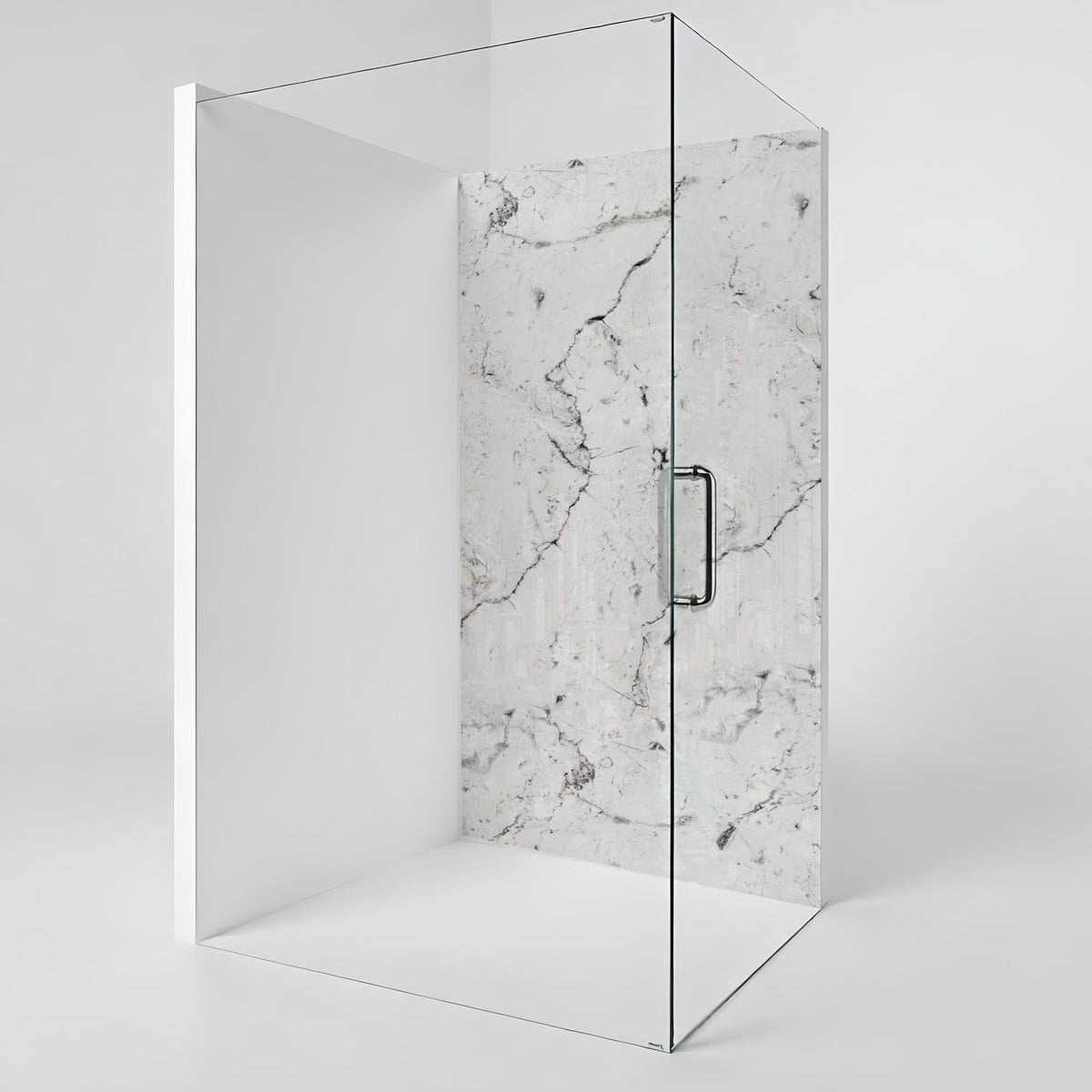 Duschrückwand Marmoroptik