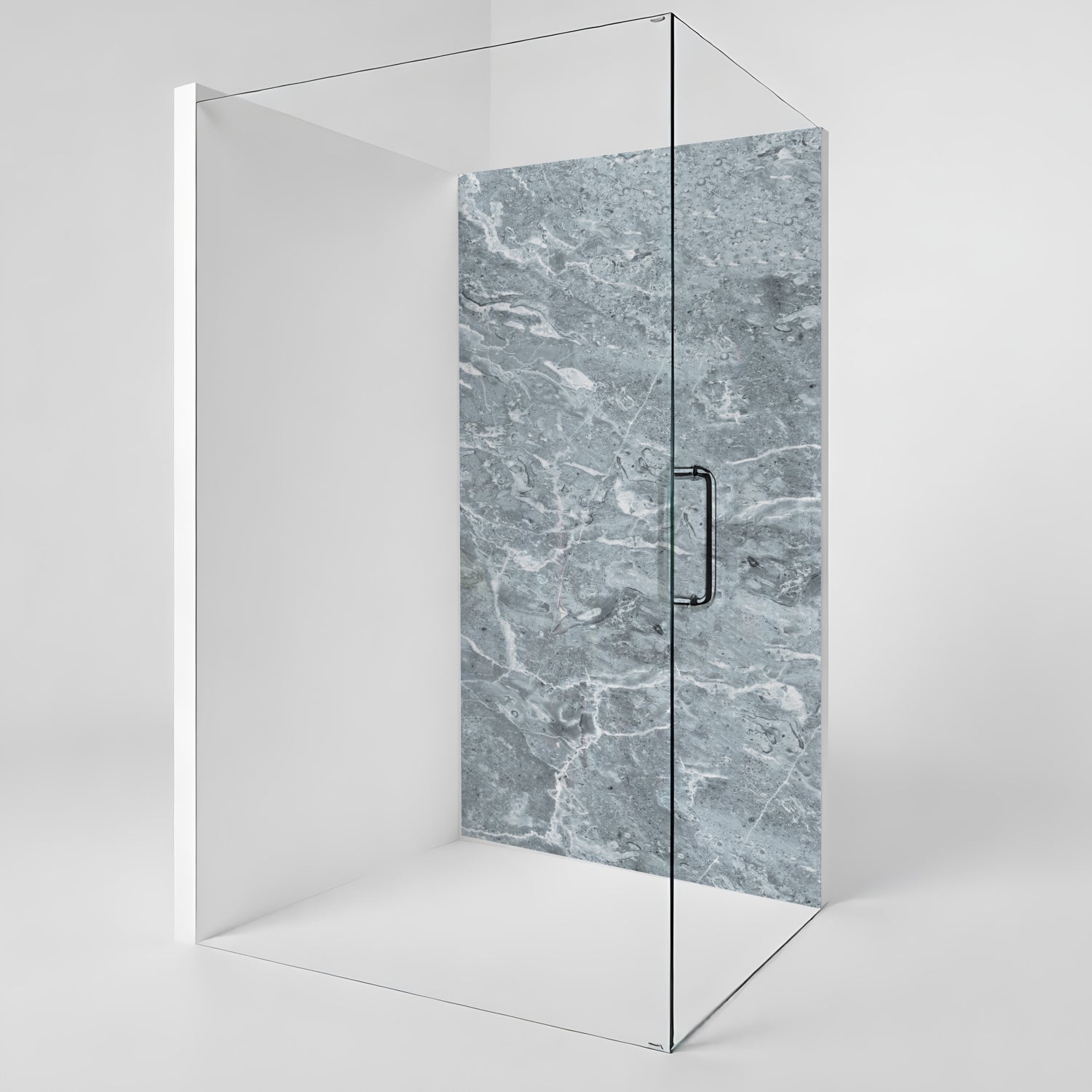 Duschrückwand Marmoroptik