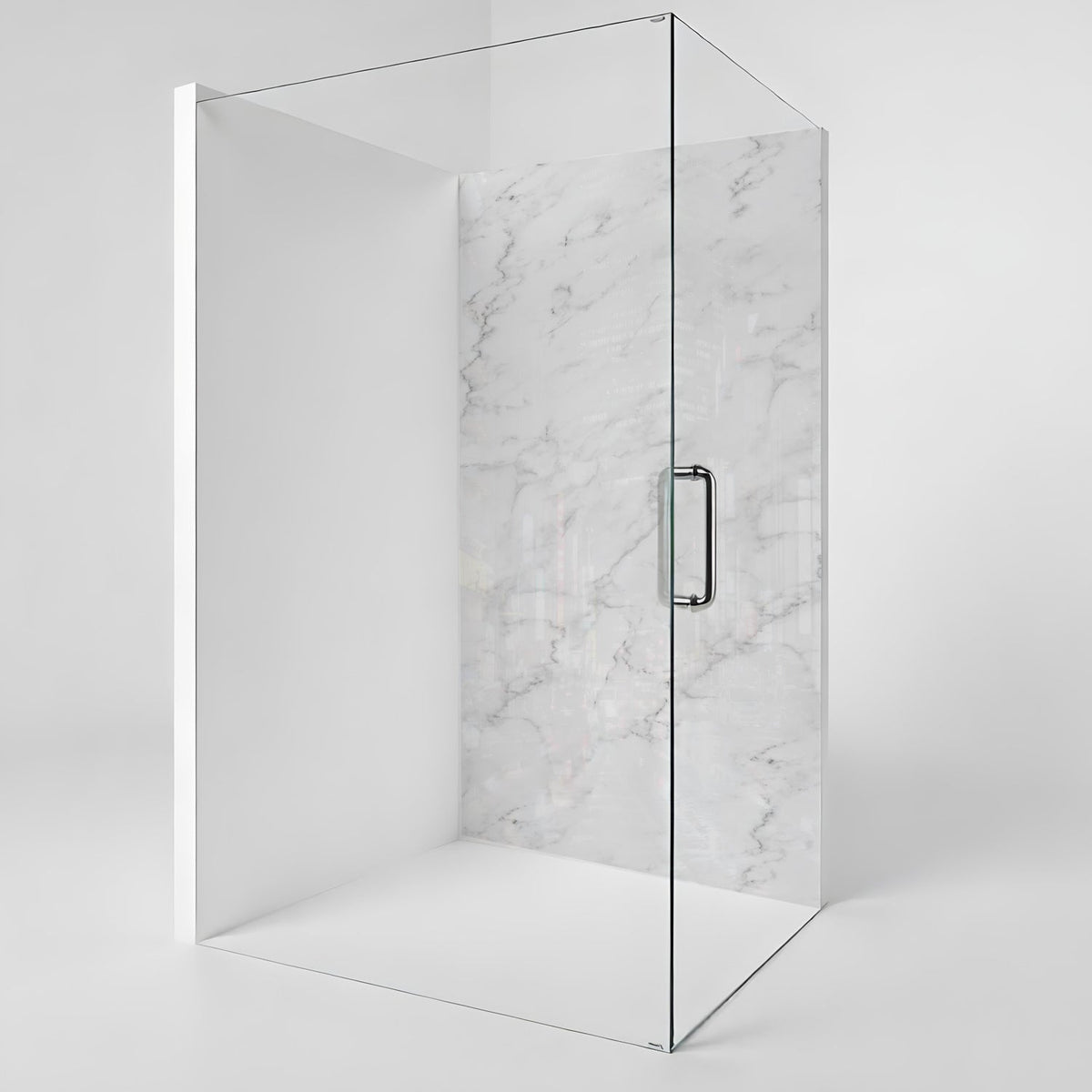 Duschrückwand Marmoroptik