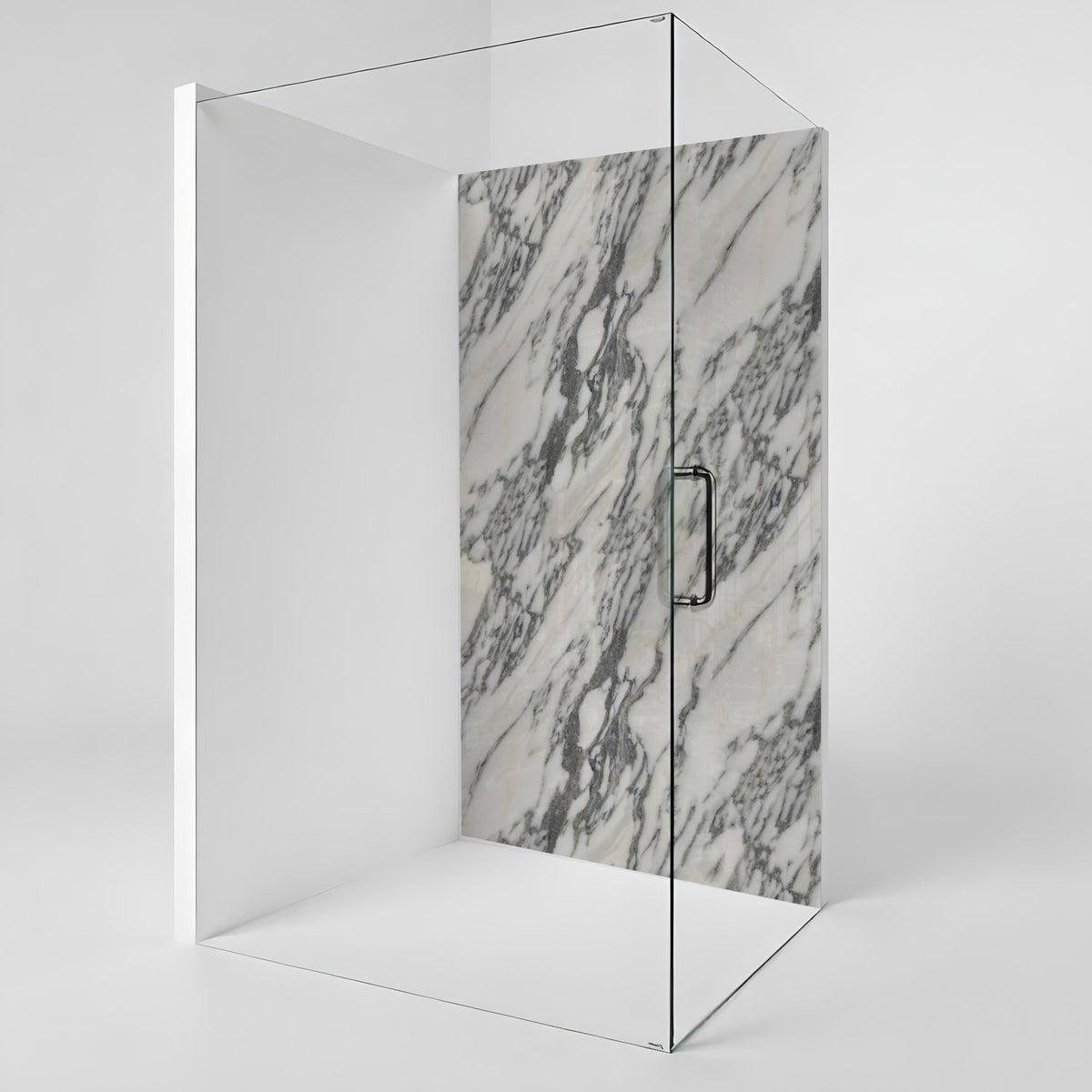 Duschrückwand Marmoroptik