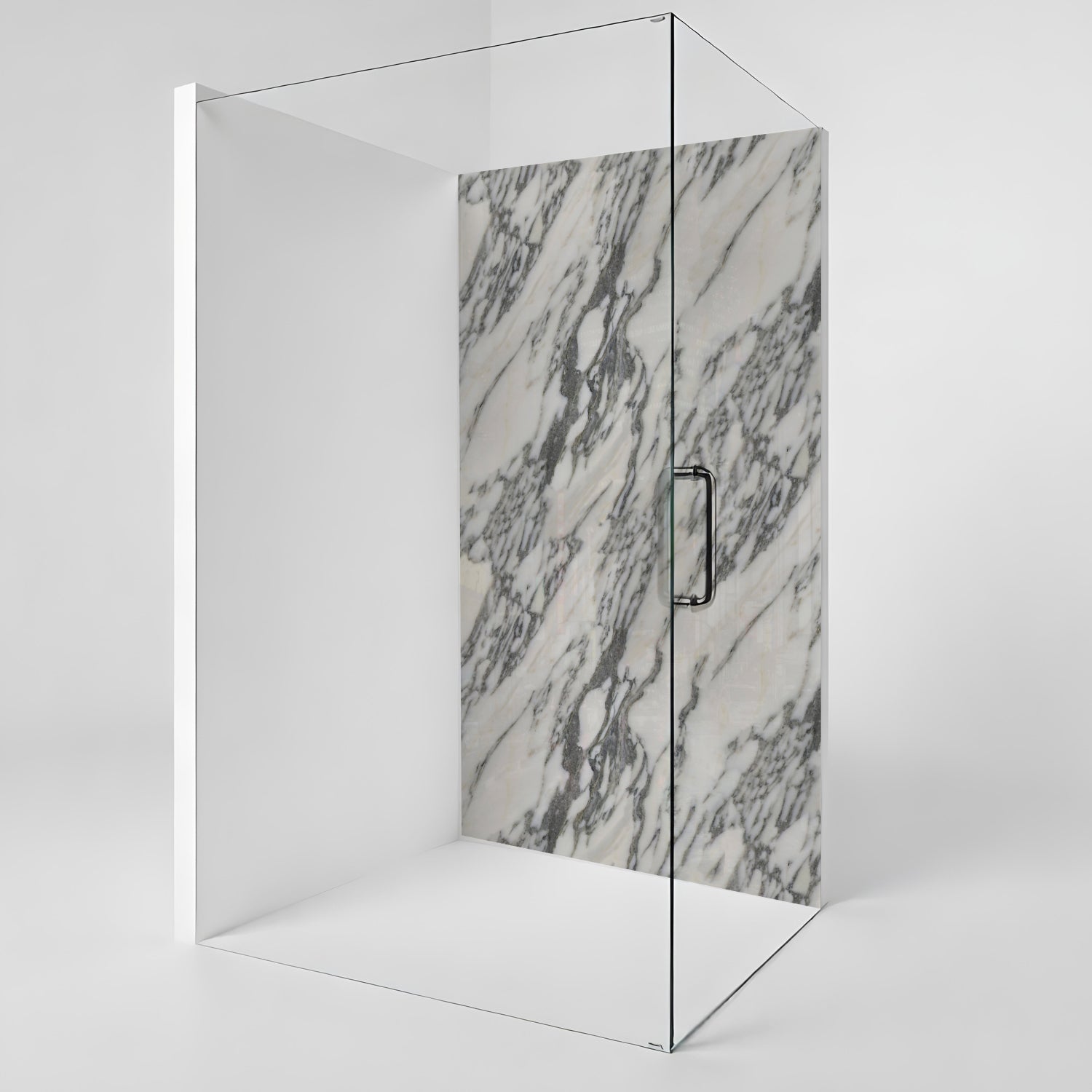 Duschrückwand Marmoroptik