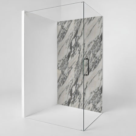 Duschrückwand Marmoroptik