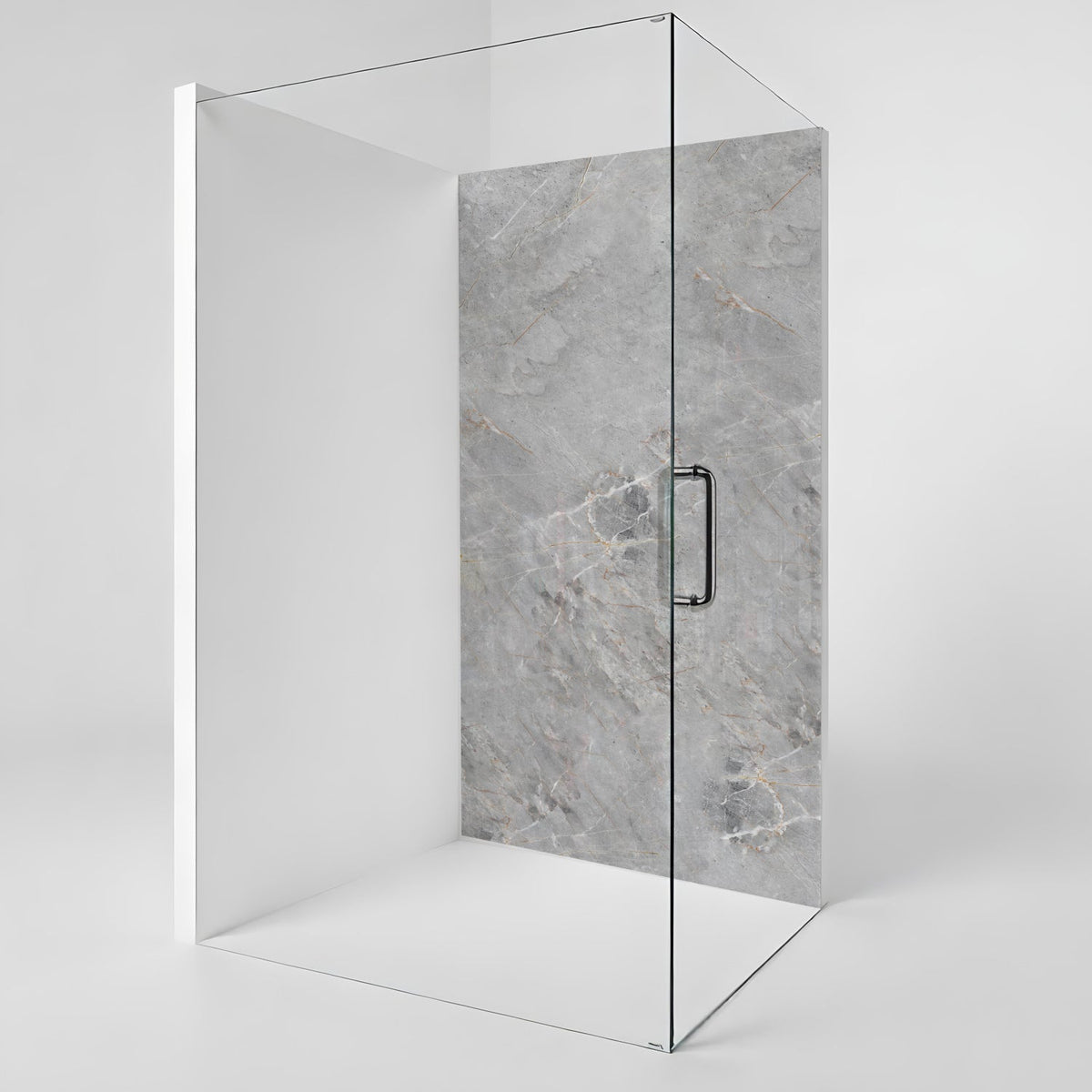 Duschrückwand Marmoroptik