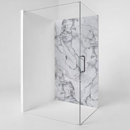 Duschrückwand Marmoroptik