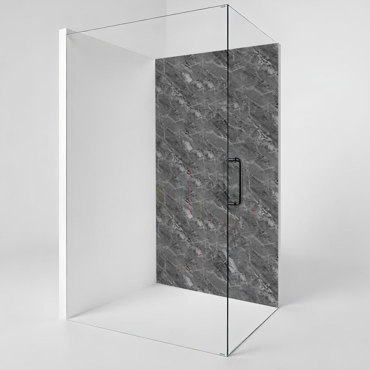 Duschrückwand Marmoroptik