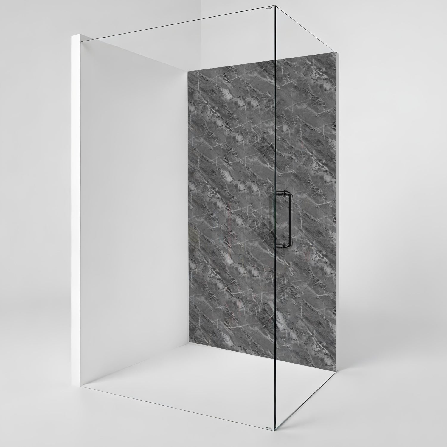 Duschrückwand Marmoroptik