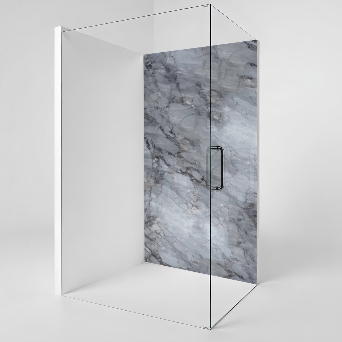 Duschrückwand Marmoroptik