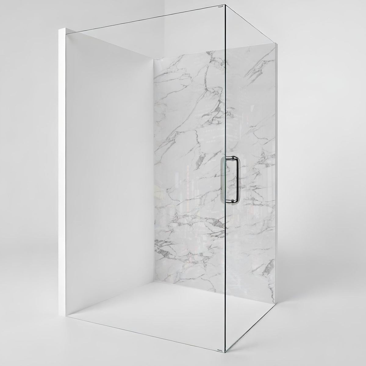 Duschrückwand Marmoroptik