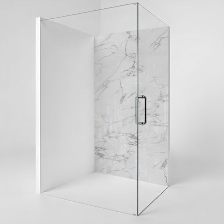 Duschrückwand Marmoroptik