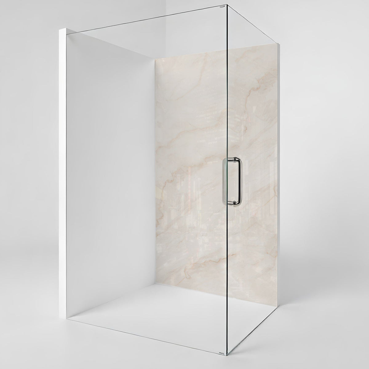 Duschrückwand Marmoroptik