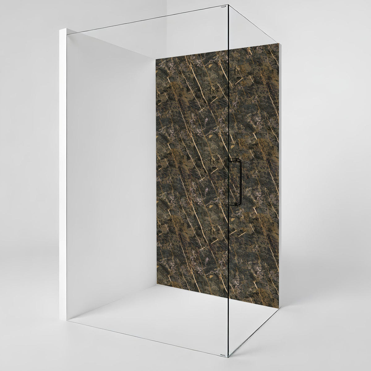 Duschrückwand Marmoroptik