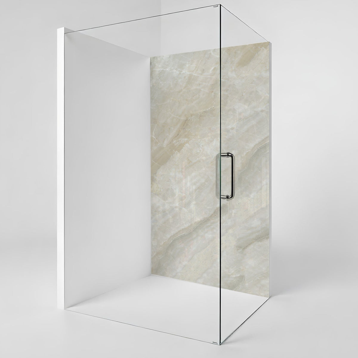 Duschrückwand Marmoroptik