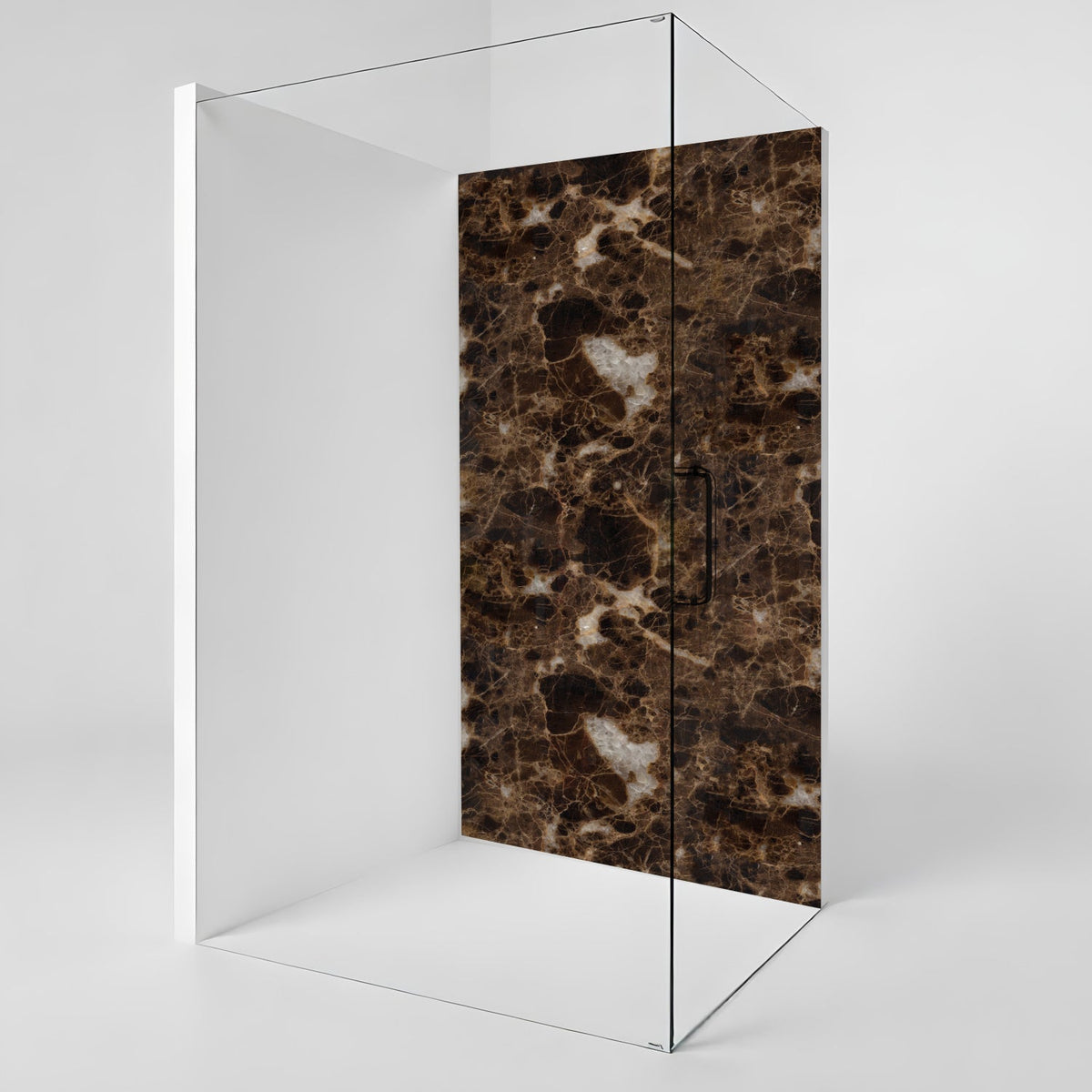 Duschrückwand Marmoroptik