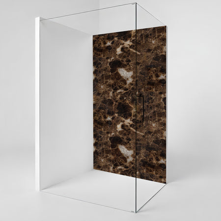 Duschrückwand Marmoroptik