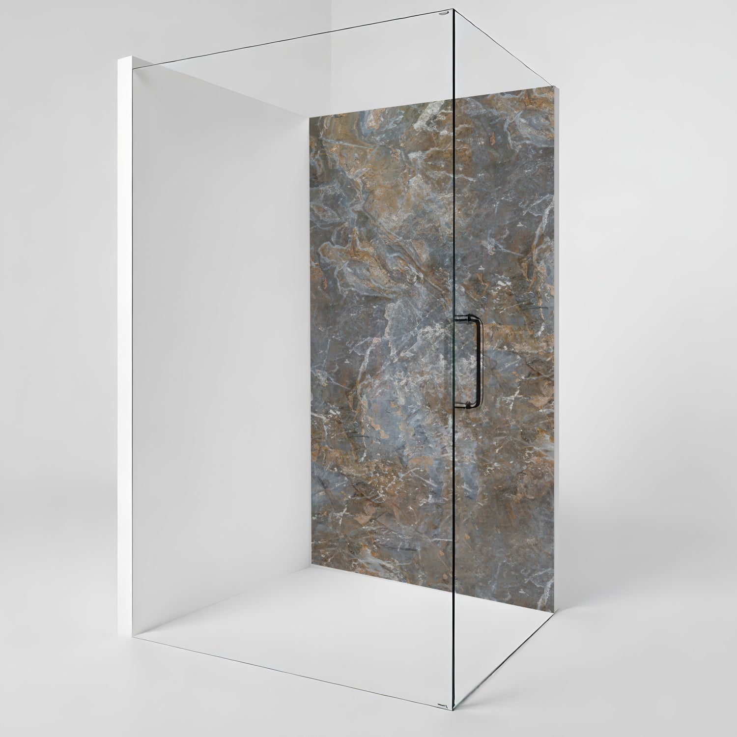 Duschrückwand Marmoroptik