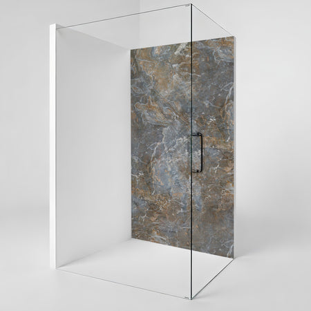 Duschrückwand Marmoroptik