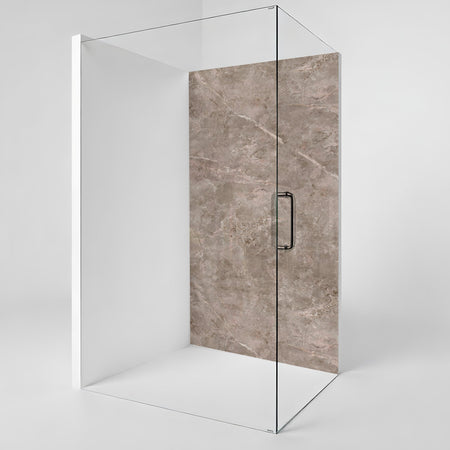 Duschrückwand Marmoroptik