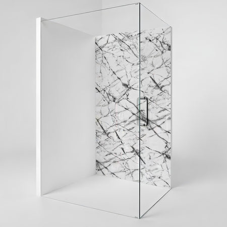 Duschrückwand Marmoroptik