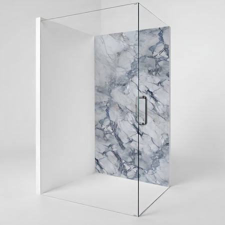 Duschrückwand Marmoroptik