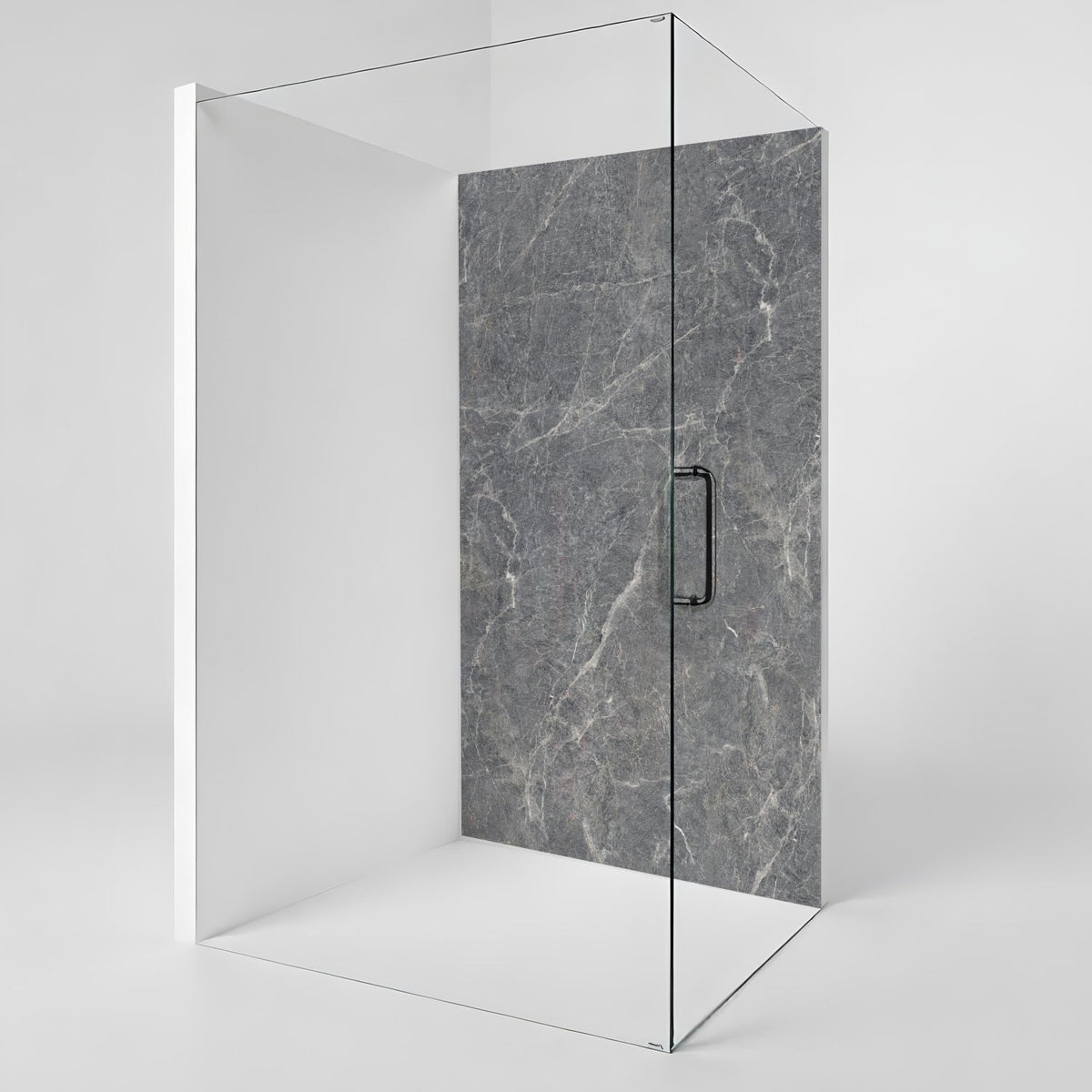 Duschrückwand Marmoroptik
