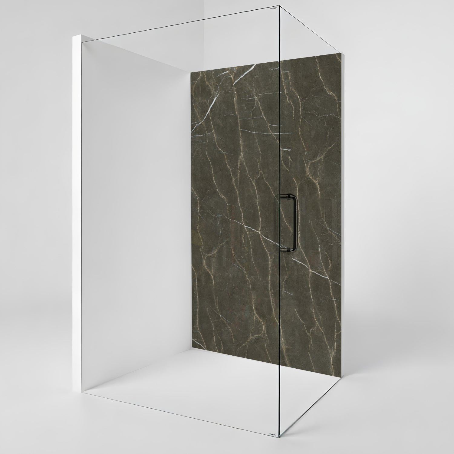 Duschrückwand Marmoroptik