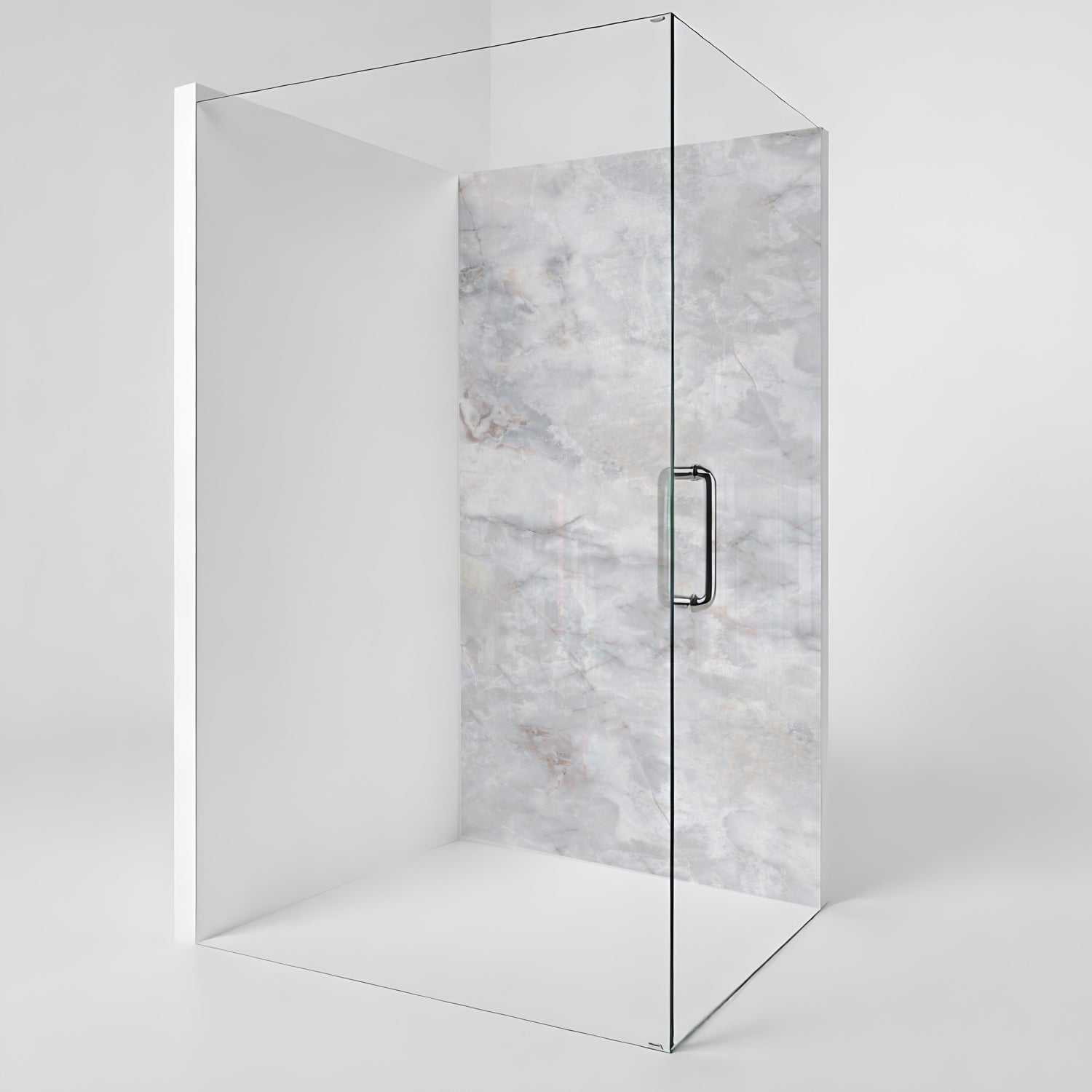 Duschrückwand Marmoroptik