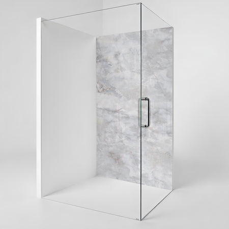 Duschrückwand Marmoroptik