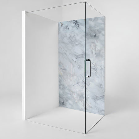 Duschrückwand Marmoroptik