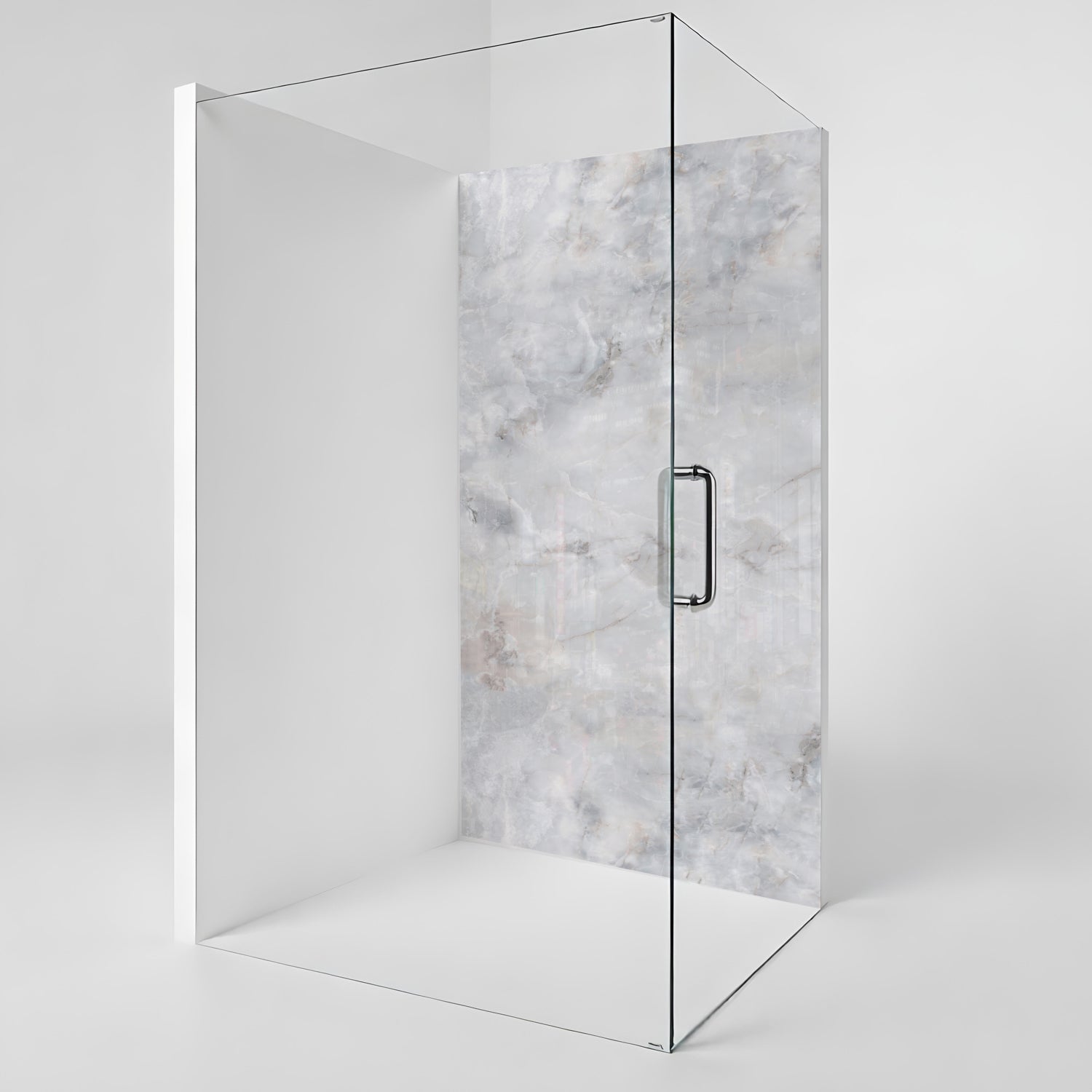 Duschrückwand Marmoroptik
