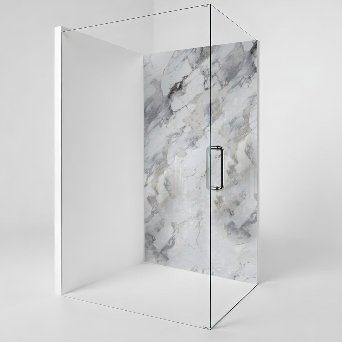 Duschrückwand Marmoroptik