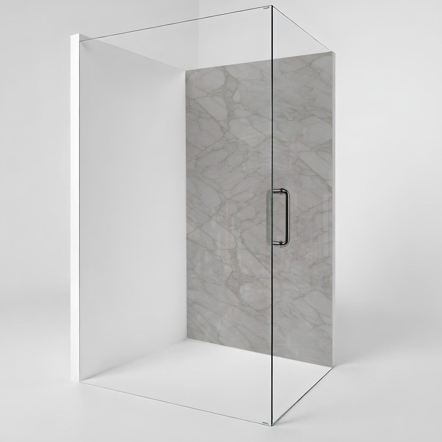 Duschrückwand Marmoroptik